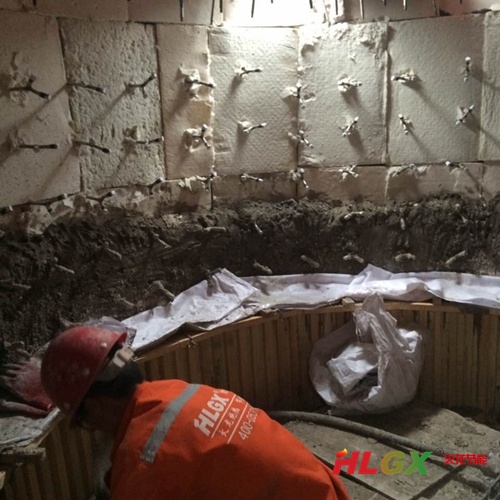 垃圾焚燒爐復合保溫結構