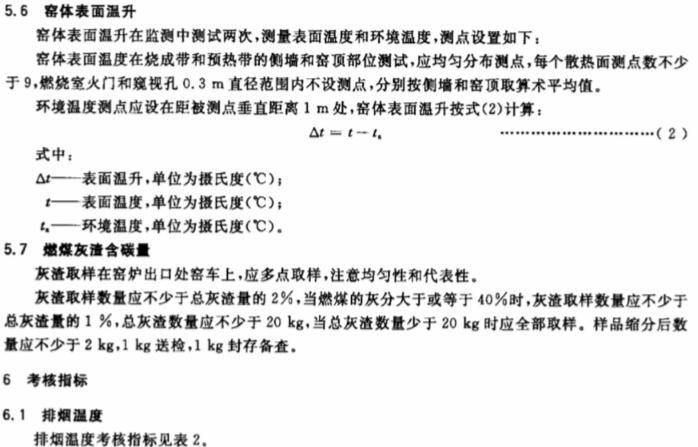 隧道窯節能監測依據 隧道窯節能監測依據