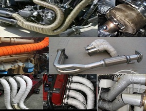 排氣管隔熱帶選陶瓷纖維帶好還是玻璃纖維帶好？